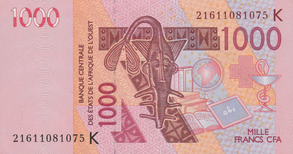 Senegal 1000 francs 2021