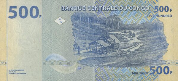 Congo Democratic Republic 500 francs 2020