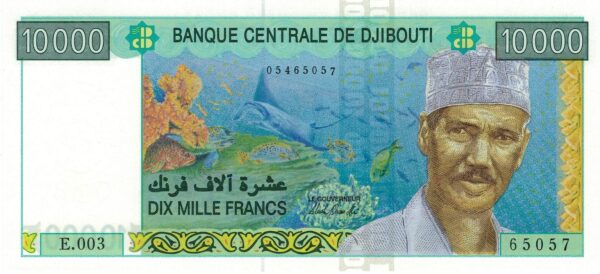 Djibouti 10 000 francs (2021)