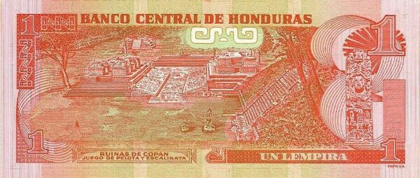 Honduras 1 lempira 2019