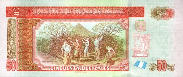 Guatemala 50 quetzal 2018