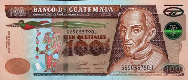 Guatemala 100 quetzal 2020