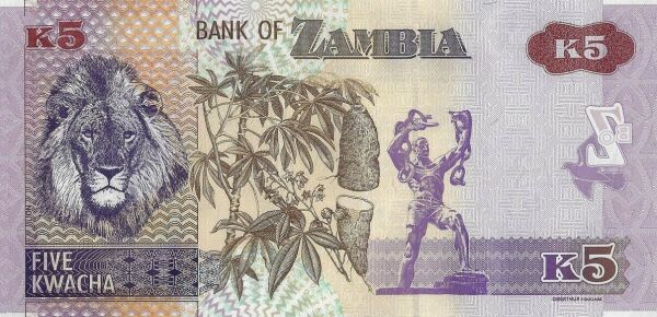 Zambia 5 kwacha 2020