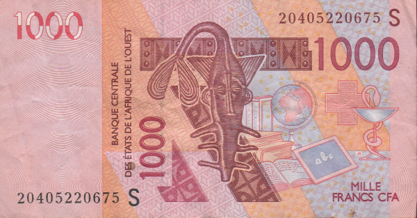 Guinea-Bissau 1000 francs 2020